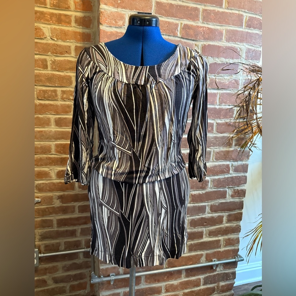 BCBG Max Azria Drop Waist Dress